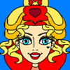Alice in Wonderland: The Red Queen Coloring Game
