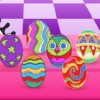 Pretty Colorful Easter Egg